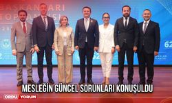 Mesleğin Güncel Sorunları Konuşuldu