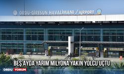 Beş Ayda Yarım Milyona Yakın Yolcu Uçtu