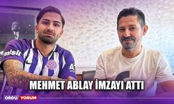 Mehmet Ablay İmzayı Attı