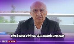 Şükrü Bodur Dönüyor, Gözler Resmi Açıklamada