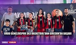 Ordu Gençlikspor 3x3 Basketbol'dan Giresun'da Başarı