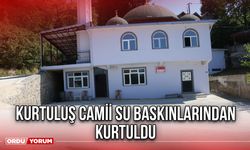 Kurtuluş Camii Su Baskınlarından Kurtuldu