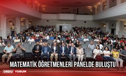 Matematik Öğretmenleri Panelde Buluştu