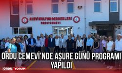Ordu Cemevi’nde Aşure Günü Programı Yapıldı