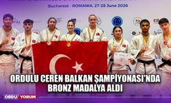 Ordulu Ceren Balkan Şampiyonası'nda Bronz Madalya Aldı