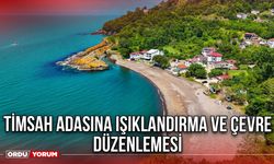 Timsah Adasına Işıklandırma ve Çevre Düzenlemesi