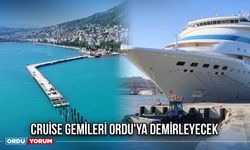 Cruise Gemileri Ordu'ya Demirleyecek