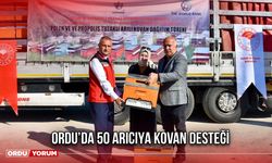 Ordu’da 50 Arıcıya Kovan Desteği