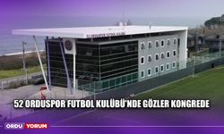 52 Orduspor Futbol Kulübü'nde Gözler Kongrede