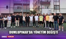 Dumlupınar'da Yönetim Değişti