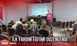 İlk Yardım Eğitimi Düzenlendi