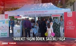 “Hareket Yaşını Öğren, Sağlıklı Yaşa”