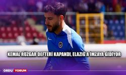 Kemal Rüzgar Defteri Kapandı, Elazığ'a İmzaya Gidiyor