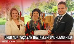 Ordu’nun Yaşayan Hazineleri Onurlandırıldı