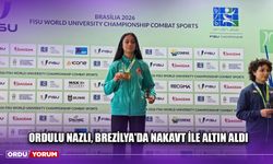 Ordulu Nazlı, Brezilya'da Nakavt İle Altın Aldı