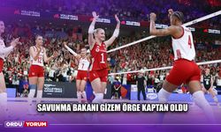 Savunma Bakanı Gizem Örge Kaptan Oldu
