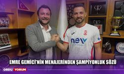 Emre Gemici'nin Menajerinden Şampiyonluk Sözü