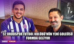 52 Orduspor Futbol Kulübü'nün Yeni Golcüsü Formda Geliyor