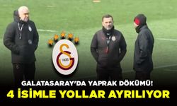 Galatasaray'da Yaprak Dökümü! 4 İsimle Yollar Ayrılıyor