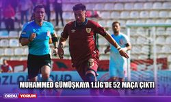 Muhammed Gümüşkaya 1.Lig'de 52 Maça Çıktı