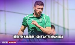 Hüseyin Karabey 'Iğdır' Antrenmanında