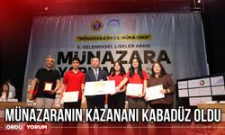 Münazaranın Kazananı Kabadüz Oldu