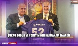 Şükrü Bodur ve Yönetim'den Kaymakam Ziyareti