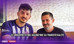 52 Orduspor Futbol Kulübü'nde İlk Transfer Kaleye