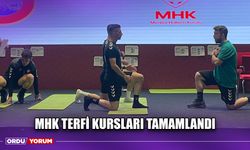 MHK Terfi Kursları Tamamlandı