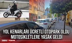 Yol Kenarları Ücretli Otopark Oldu Motosikletlere Yasak Geldi