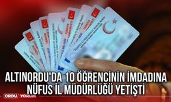 Altınordu'da 10 Öğrencinin İmdadına Nüfus İl Müdürlüğü Yetişti