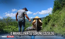 O Mahallenin Su Sorunu Çözüldü