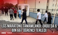 LGS Maratonu Tamamlandı: Ordu’da 6 Bin 667 Öğrenci Terledi