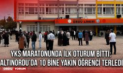 YKS maratonunda ilk oturum bitti: Altınordu’da 10 Bine Yakın Öğrenci Terledi
