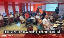 Öğretmenlere Yapay Zekâ Okuryazarlığı Eğitimi