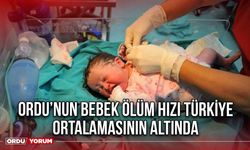 Ordu’nun Bebek Ölüm Hızı Türkiye Ortalamasının Altında