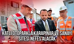 Katlı otoparkla Karapınar ve Sanayi Sitesi Nefes Alacak
