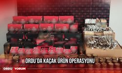 Ordu’da Kaçak Ürün Operasyonu