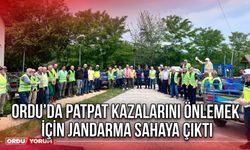 Ordu’da Patpat Kazalarını Önlemek İçin Jandarma Sahaya Çıktı