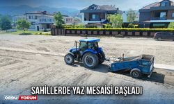 Sahillerde Yaz Mesaisi Başladı