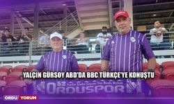Ordulu Teknik Direktör ABD'de BBC Türkçe'ye Konuştu