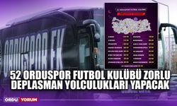 52 Orduspor Futbol Kulübü Zorlu Deplasman Yolculukları Yapacak