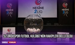 52 Orduspor Futbol Kulübü Zor Gruba Düştü