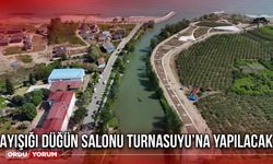Ayışığı Düğün Salonu Turnasuyu’na Yapılacak