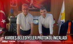 Kardeş Belediyeler Protokol İmzaladı