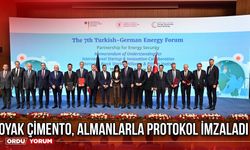 OYAK Çimento, Almanlarla Protokol İmzaladı
