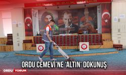 Ordu Cemevi’ne ‘Altın’ Dokunuş