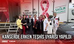 Kanserde Erken Teşhis Uyarısı Yapıldı
