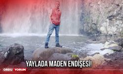 Yaylada Maden Endişesi!