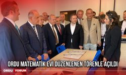 Ordu Matematik Evi Düzenlenen Törenle Açıldı